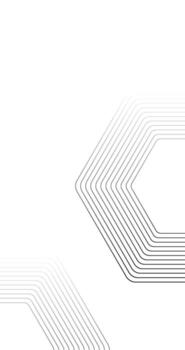 Geometric line pattern background Minimal black and white graphic design vector