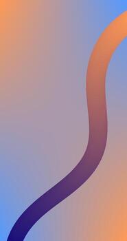 Abstract background with curved lines Colorful gradient and Copy Space vector