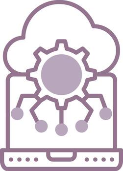 borde informática sencillo ux pedazo vector