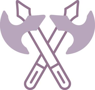 Axe Core Frame Pattern vector