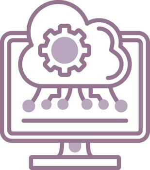 borde informática concepto línea simbólico vector