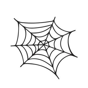 araña web redondo svg, araña red silueta, araña modelo cricut, silueta, procrear, araña malla digital descargar, telaraña vector