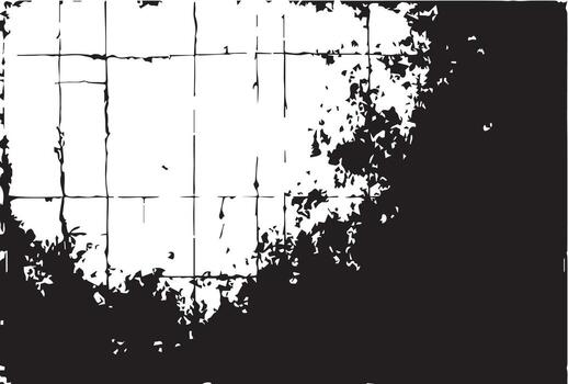 Distressed Puzzle Pattern on Textured Ground vector