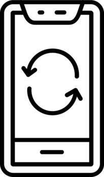 Sync Device Connection vector