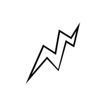 zigzag flecha demostración dinámica movimiento y movimiento fluir línea Arte ilustración vector