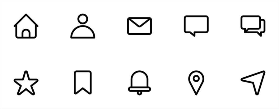 Expanded Line Random UI Icon vector