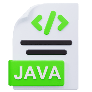 3d ícone Java Arquivo programação língua png