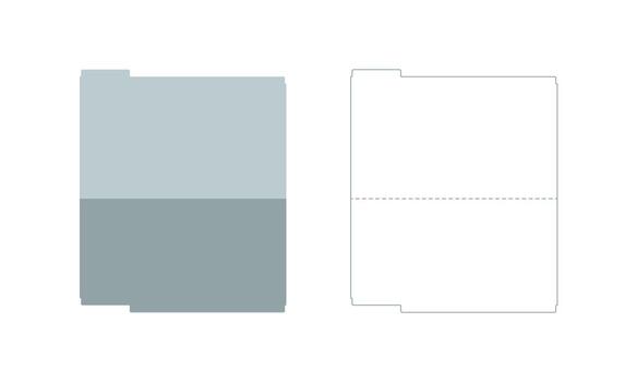 Manila Folder icon flat and outline styles with guideline, paper for office, documents, and organization. illustration vector