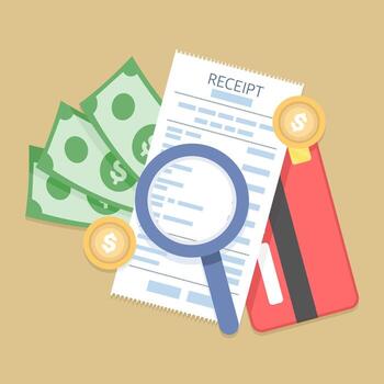 Flat illustration of a rejected letter displayed on a laptop screen. Concept of negative response for college applications, university admissions, or workplace notifications. vector