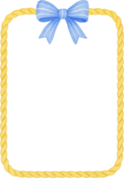 ornamental arco y cinta marco png