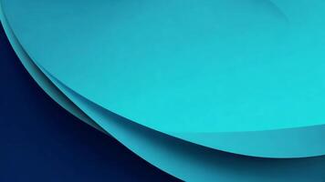 astratto pendenza sfondo con stratificato blu e alzavola onde nel minimo 3d carta stile per moderno design o digitale grafico struttura video
