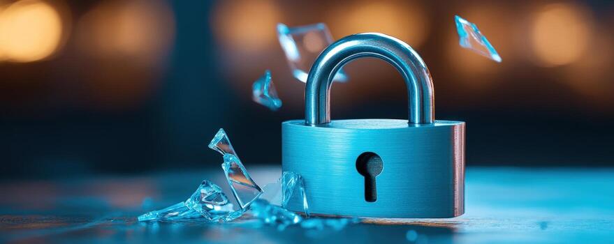 Broken Security A Shattered Lock and the Vulnerability of Digital Assets photo