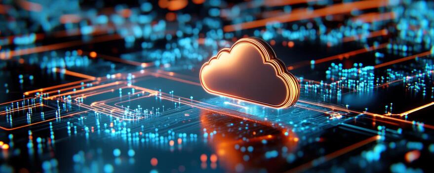 Cloud Computing Digital Transformation Network Technology photo