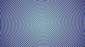 Mesmerizing Hypnotic Spiral Loop with Smooth Rotating Optical Illusion. 4K video