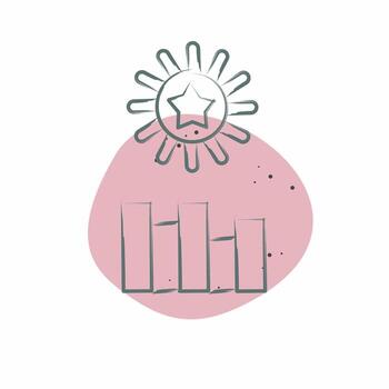 Icon New Year. related to New Year symbol. Color Spot Style. design editable vector