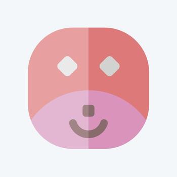 Icon Seal. related to Animals symbol. flat style. design editable vector