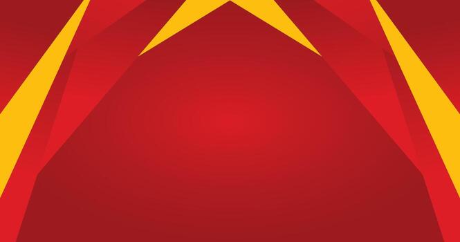 Abstract Red and Yellow Geometric Background with Gradient Patterns vector