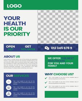 Modern design template for poster flyer brochure cover. Graphic design layout with triangle graphic elements and space vector