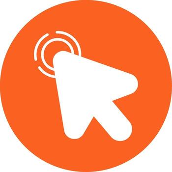 Quick Double Click Glyph Multi Circle vector