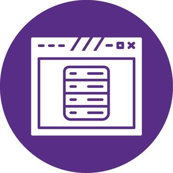 Navigation Dropdown Menu Design Glyph Multi Circle vector