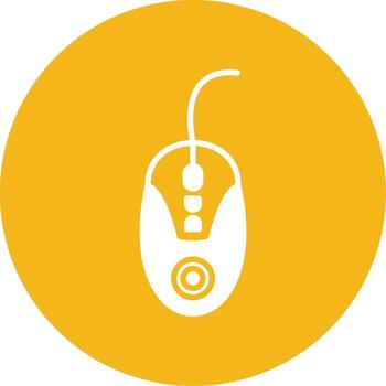 Precision Optical Mouse Glyph Multi Circle vector