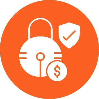 Predefined Fixed Price Project Glyph Multi Circle vector