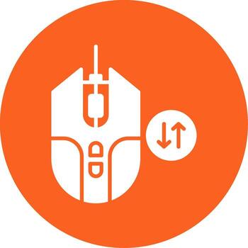 Sort List Items Glyph Multi Circle vector