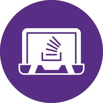 Stack Overflow Error Glyph Multi Circle vector