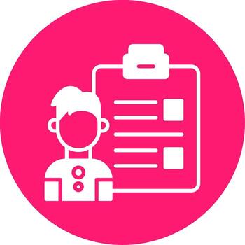 Client Shared Project Brief Glyph Multi Circle vector