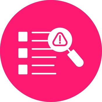 índice fuera de límites error glifo multi circulo vector