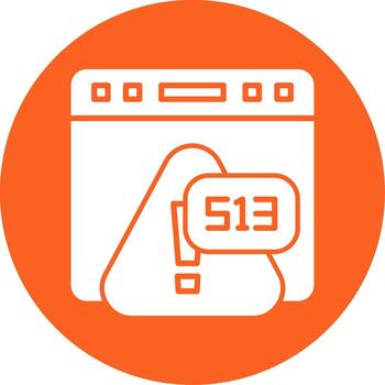 error 513 apoderado carga útil Desbordamiento glifo multi circulo vector