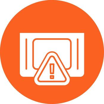 nulo puntero excepción glifo multi circulo vector