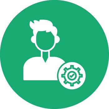 Execute System Command Glyph Multi Circle vector