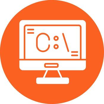 Command Glyph Interface Icon Glyph Multi Circle vector