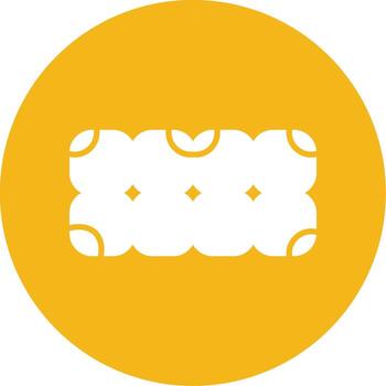 Staphylococcus epidermidis Skin Colonizer Glyph Multi Circle vector