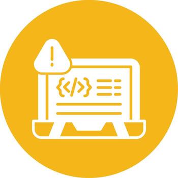 segmentación culpa error glifo multi circulo vector