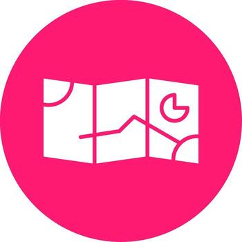 Immersive Game Universe Glyph Multi Circle vector