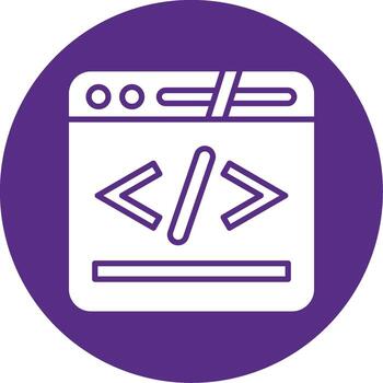 Step by Step Algorithm Flow Glyph Multi Circle vector