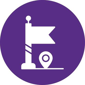 Game Over Screen Display Glyph Multi Circle vector