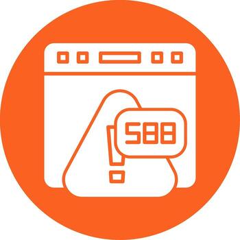 error 588 Velocidad limitante apoderado glifo multi circulo vector