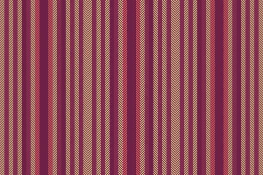 Clace stripe textile pattern, popular vertical background . Hsa texture seamless fabric lines in pink and red colors. vector
