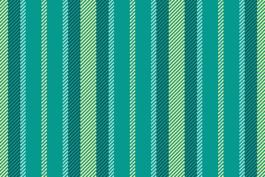 Print stripe vertical fabric, styling lines texture background. African textile pattern seamless in teal and lime colors. vector