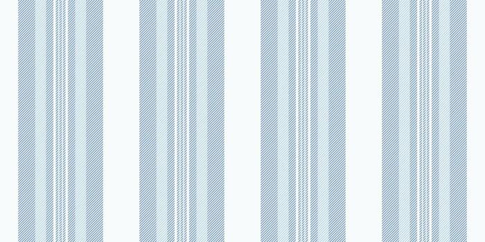 Site lines stripe textile, fit fabric background seamless. Fantasy vertical texture pattern in mint cream and blue colors. vector