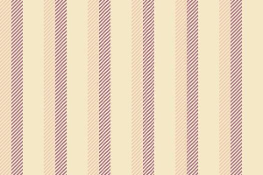 Oarment seamless stripe fabric, royalty background textile. Lustomized texture lines pattern vertical in light and pink colors. vector