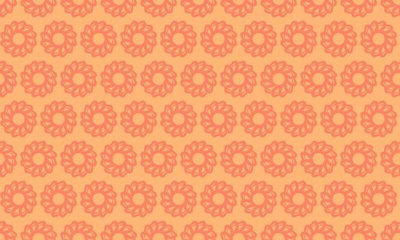 Elegant coral and peach floral pattern. Perfect for backgrounds, textiles, and website design. vector