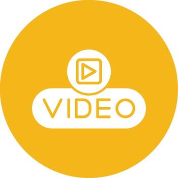 Insert Button Glyph Multi Circle vector