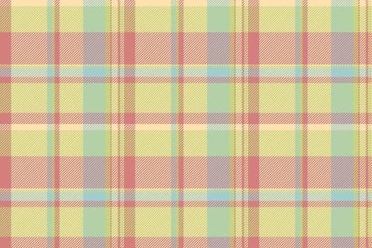 Fur plaid textile fabric, screen check tartan. Argyle texture pattern background seamless in navajo white and lime colors. vector