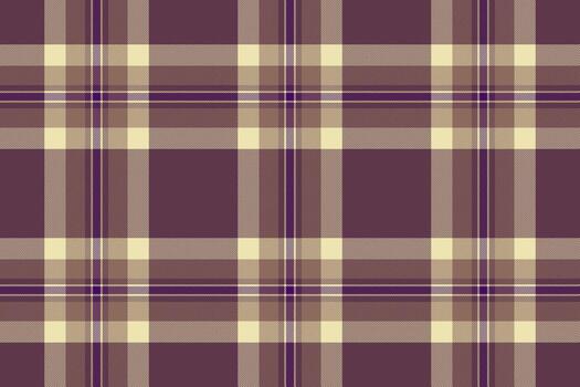 Picnic blanket seamless background texture, pano check tartan fabric. Eps pattern textile plaid in pink and light colors. vector
