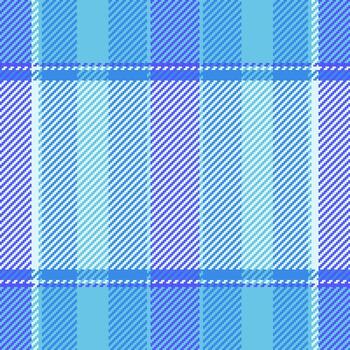 Classic plaid pattern in cool blue hues. Textile design for fashion, backgrounds, or digital art projects. Versatile for various creative applications. vector