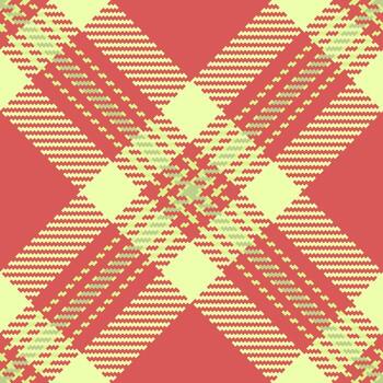calma antecedentes tartán sin costura, rasguño textil cheque . ajuste textura tartán modelo tela en Lima y rojo colores. vector
